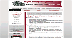 Desktop Screenshot of dragonpm.com